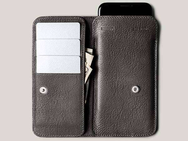 Hard Graft Phone Cash Card Combo iPhone Leather Wallet