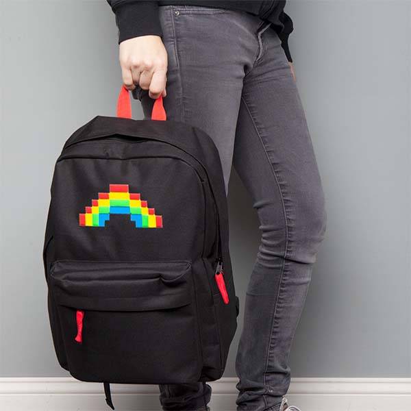 8-Bit Rainbow Backpack