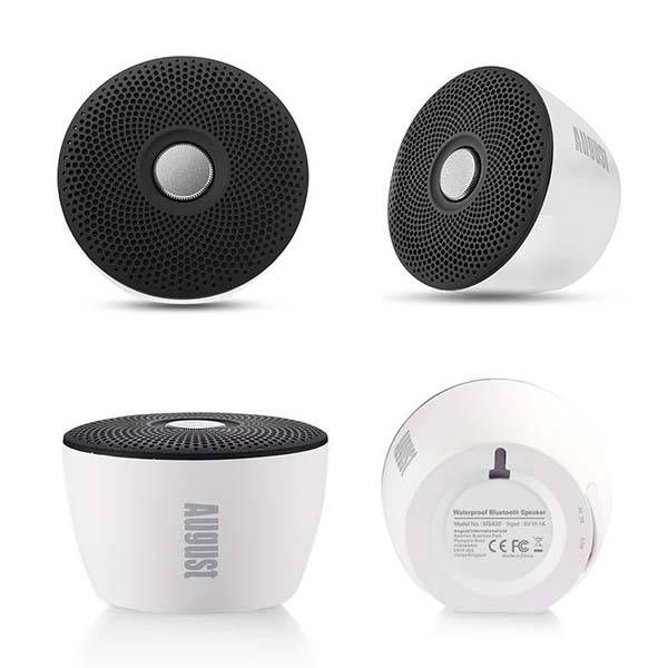 August MS430 Portable Bluetooth Waterproof Speaker