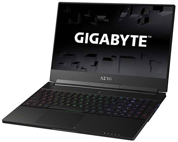 Gigabyte Aero 15X VR Ready Gaming Laptop