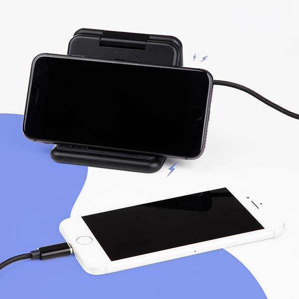Wallor 3-In-1 Wireless Charger with Power Bank and USB Port