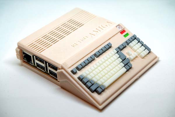 3D Printed Commodore Amiga 500 Raspberry Pi Case