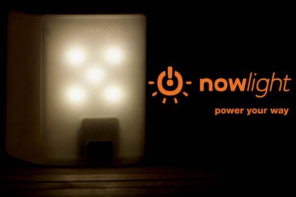Nowlight Portable LED Light for Off-Grid Illumination and Charging