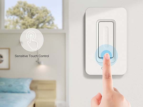 Oittm WiFi Smart Dimmer Switch Supports Amazon Alexa and Google Assistant