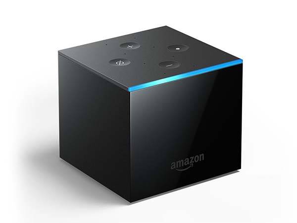 Amazon Fire TV Cube 4K Streaming Media Player with Alexa