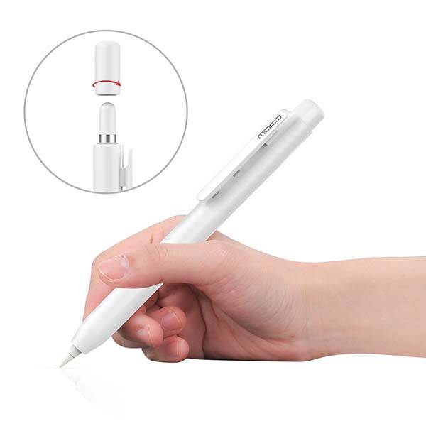 MoKo Apple Pencil Case with Retractable Tip Protection and Clip