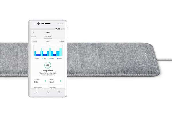 Nokia Sleep Smart Sleep Tracker Supports Amazon Alexa