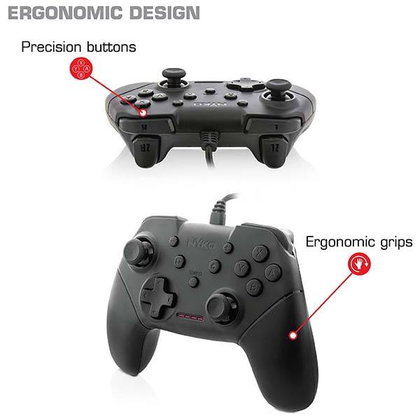 Nyko Core Game Controller Twin Pack for Nintendo Switch and PC