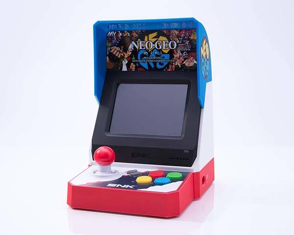 SNK NEOGEO Mini Arcade Cabinet with 40 Classic Games