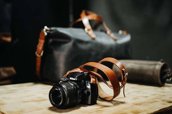 Handmade Customizable Leather Camera Strap