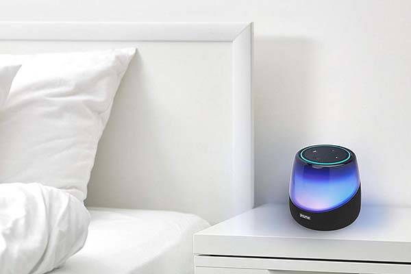 iHome iAV5 Color Changing Bluetooth Speaker for Amazon Echo Dot