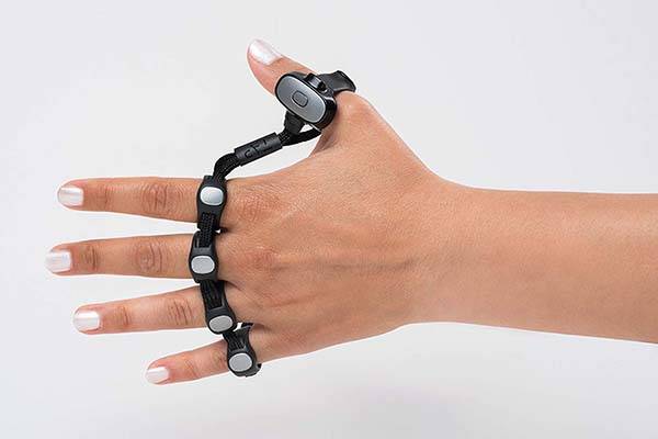 Tap Strap Bluetooth Wearable Keyboard and Mouse