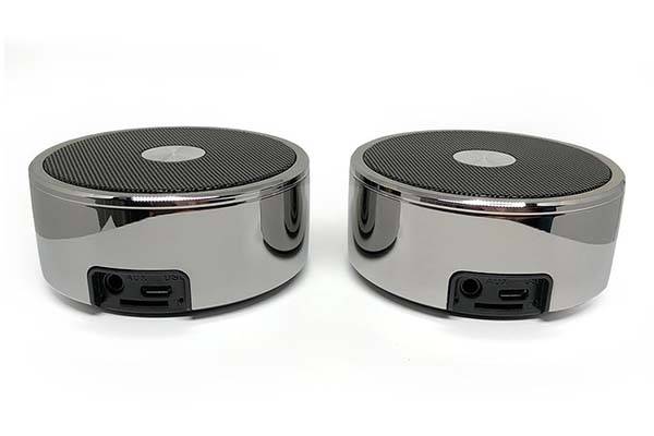 The Mini Bluetooth Speakers Deliver True Stereo Audio