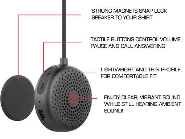 Zulu Audio Alpha Wearable Bluetooth Speaker