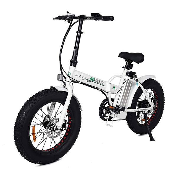 Ecotric All-Terrain Folding Electric Bike with Fat Tires