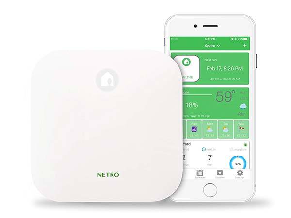 Netro Sprite Smart Sprinkler Controller Compatible with Amazon Alexa and Google Home