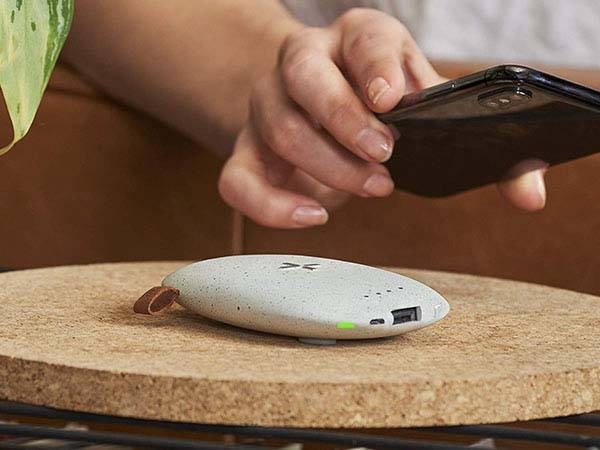 TYLT Pebble Portable Wireless Charger with Power Bank