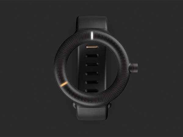 WOTCH Concept Watch witht Ring Shaped Dial