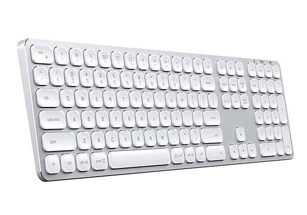 Satechi Aluminum Bluetooth Keyboard with Numeric Keypad