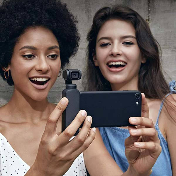 thumbnail interactive-video image 1 of DJI Osmo Pocket-Handheld 3-Axis Gimbal Stabilizer With Integrated Camera 90%NEW 1 of 10