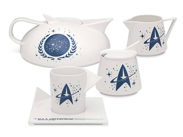 Star Trek Captain's Tea Set