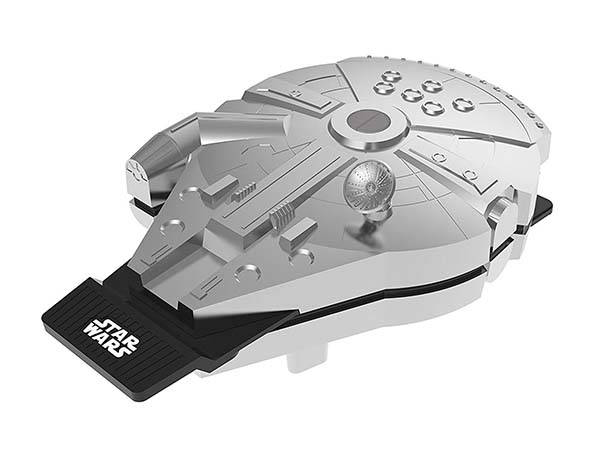 The Deluxe Star Wars Millennium Falcon Waffle Maker