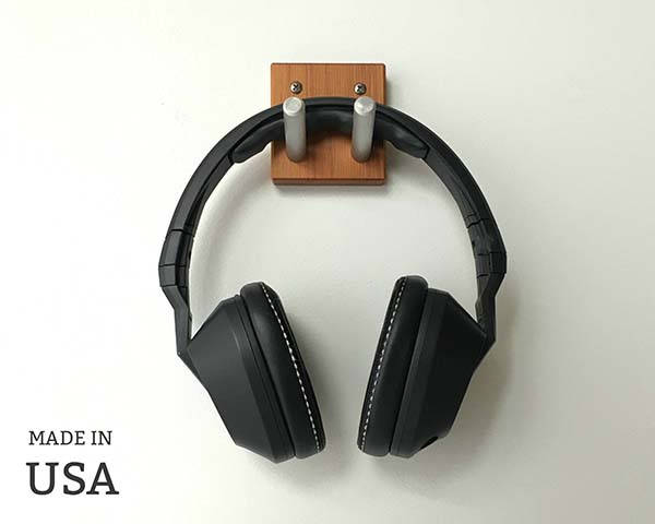 thumbnail image 2 of INVISIBLE FOLDING ALUMINUM Wall Mount Hook Headphones Holder Coat 2 of 9