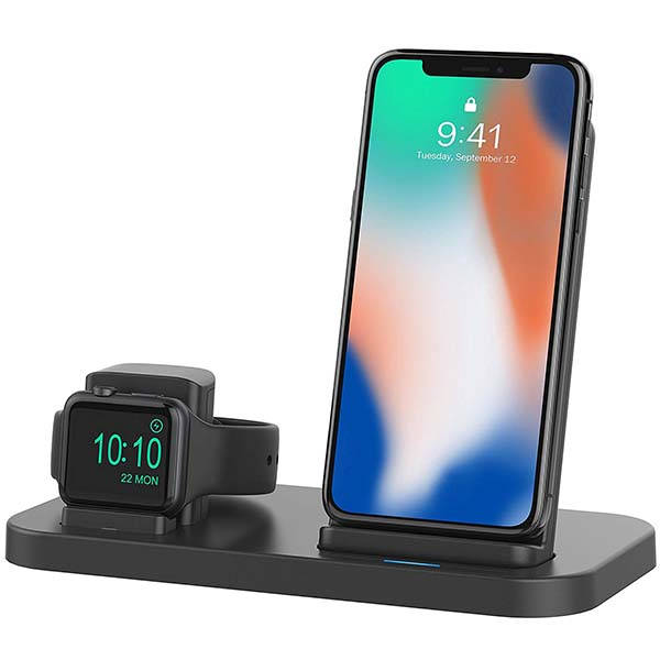 Beacoo 2-In-1 Wireless Charging Station for iPhone and Apple Watch