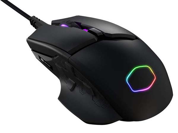 Cool Master MM830 MMO Gaming Mouse with Hidden D-Pad and OLED Display