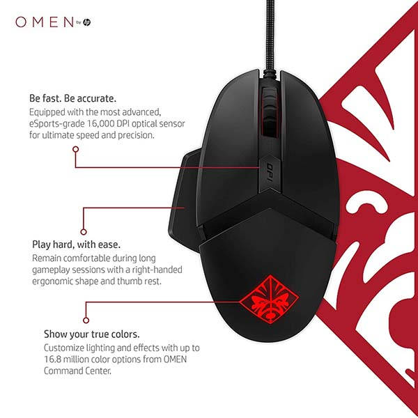 HP OMEN Reactor Wired Gaming Mouse