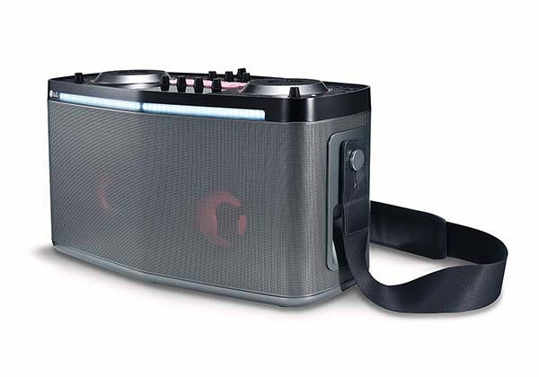 LG RK8 LOUDR Portable Bluetooth Speaker with DJ Controls