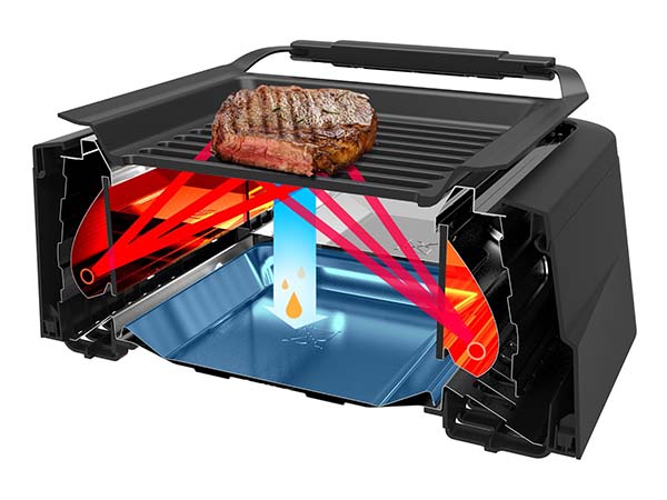 Tenergy Redigrill Smokeless Infrared Indoor Grill
