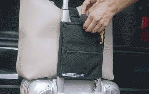 Travel Bag Buddy RFID Travel Organizer with Adjustable Strap