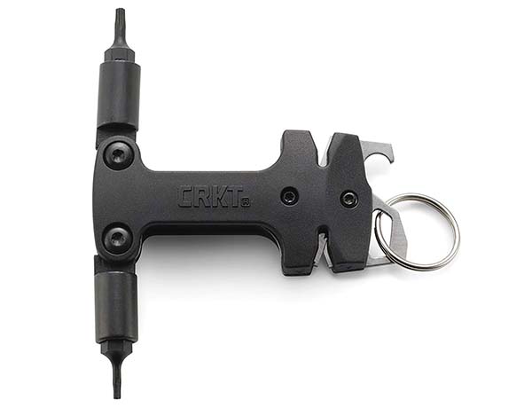 CRKT Knife Maintenance Tool with Bottle Opener and Flathead Screwdriver