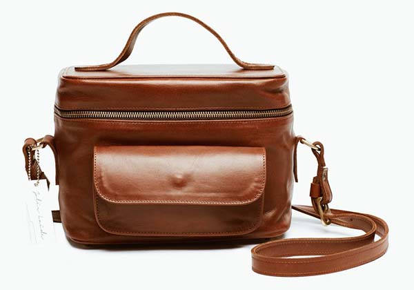 The Weekender Handmade Leather Camera Bag