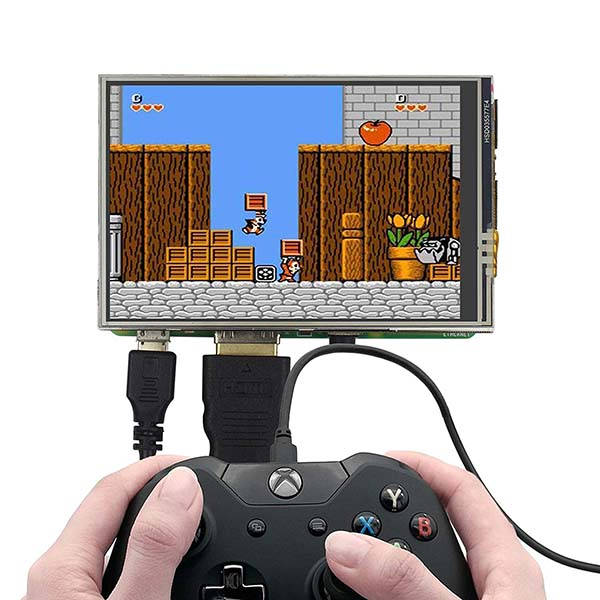 The Raspberry Pi Case With A 3 5 Touchscreen LCD Display Gadgetsin