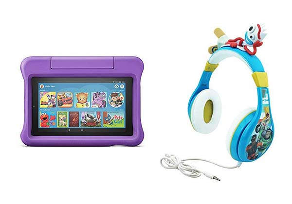 Amazon Fire 7 Kids Editon with Toy Story Headphones