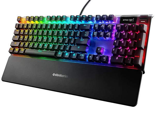 SteelSeries Apex Pro Gaming Mechanical Keyboard With OLED Smart Display SteelSeries Apex Pro Gaming Mechanical Keyboard With OLED Smart Display