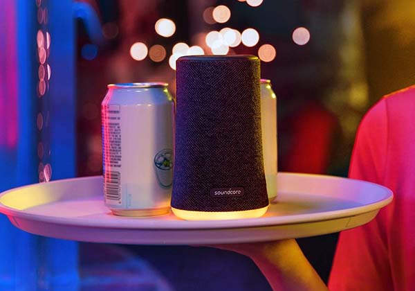 Anker Soundcore Flare Mini Bluetooth Speaker with LED Halo
