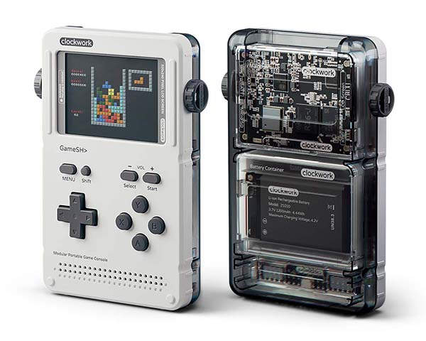 GameShell Open Source Handheld Game Console with Included Modules