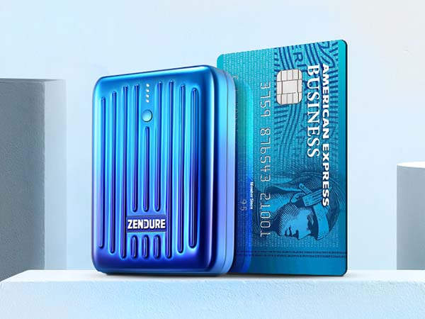 SuperMini Credit Card Size Power Bank with 18W Power Delivery