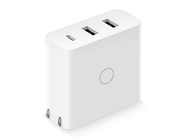 ZMI zPower Dual USB and USB-C Wall Charger with 45W Power Delivery