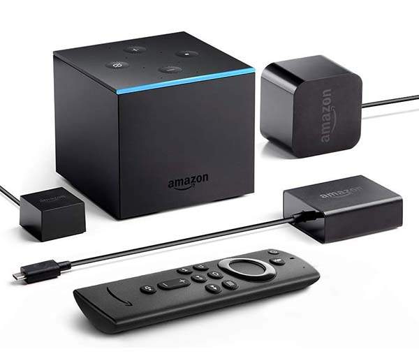 Amazon All New Fire TV Cube 4K Streaming Media Player With Alexa 