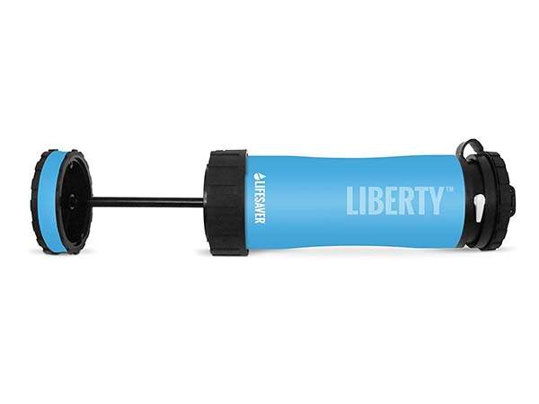 LifeSaver Liberty Filter Water Bottle with Inline Pump