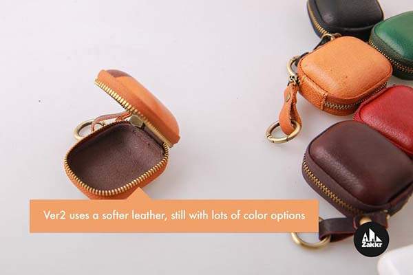 thumbnail image 2 of Custom Leather Arpods Case Wth Keychan Personalzed - Etsy UK 2 of 13