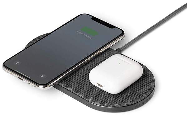 Native Union Drop XL Wireless Charging Pad with a USB PortNative Union Drop XL Wireless Charging Pad with a USB Port