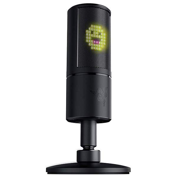 Razer Seiren Emote Streaming Microphone with 8-Bit Emoticon LED Display
