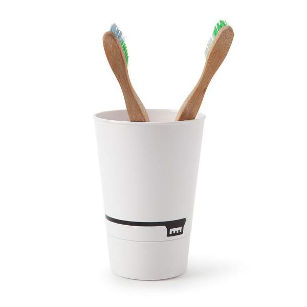 Toothbrush Cup with Built-in Timer