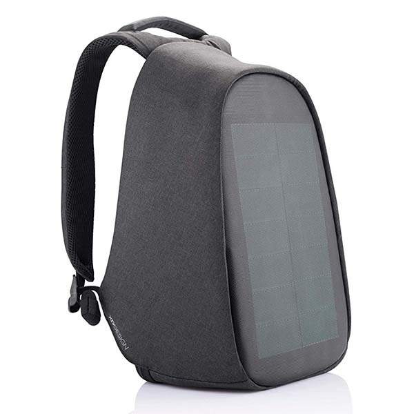 XD Design Bobby Tech Anti-Theft Backpack with Wireless Charging Pad, Solar Panel and USB/USB-C Port