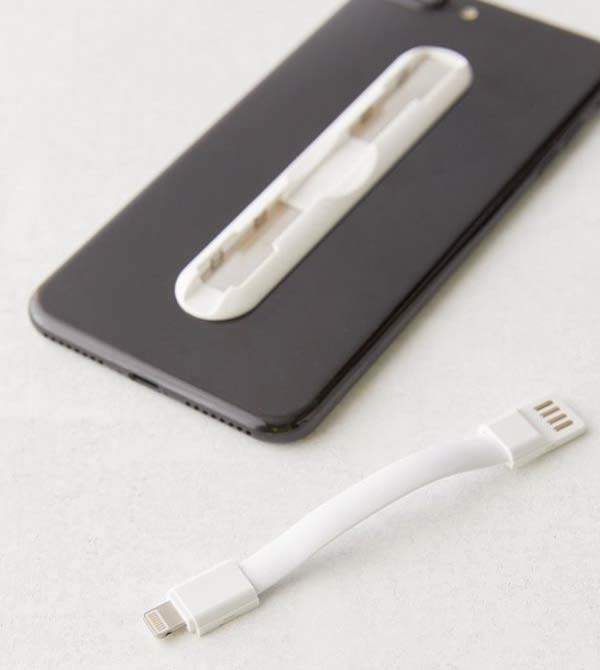Funky Rico Phone Grip with Lightning Cable